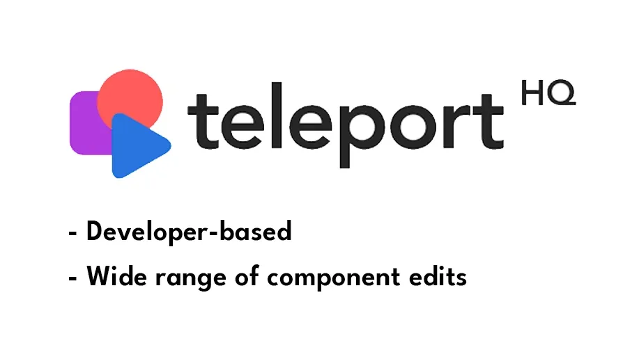 Design to code - teleportHQ