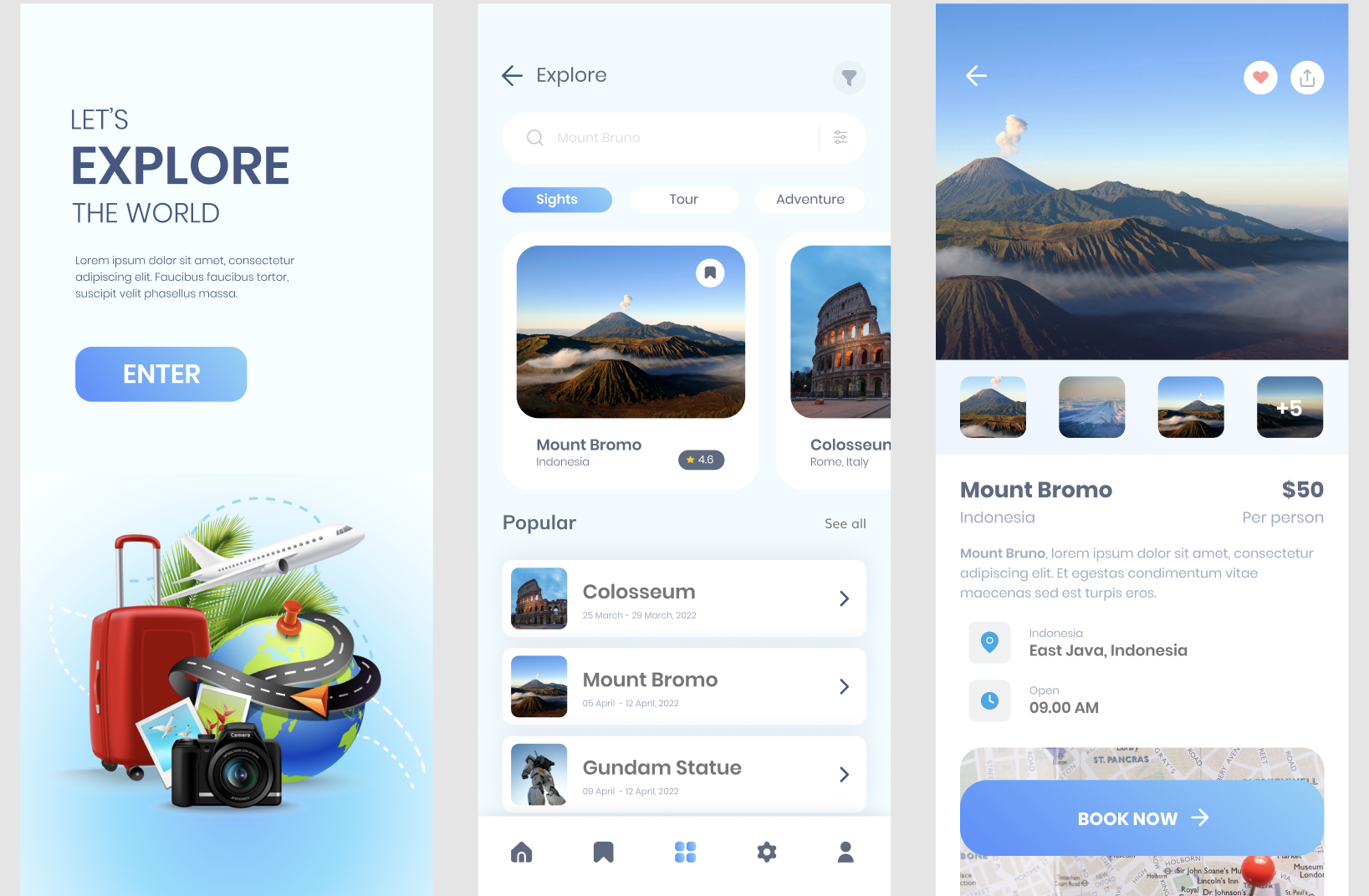 Travel App Example