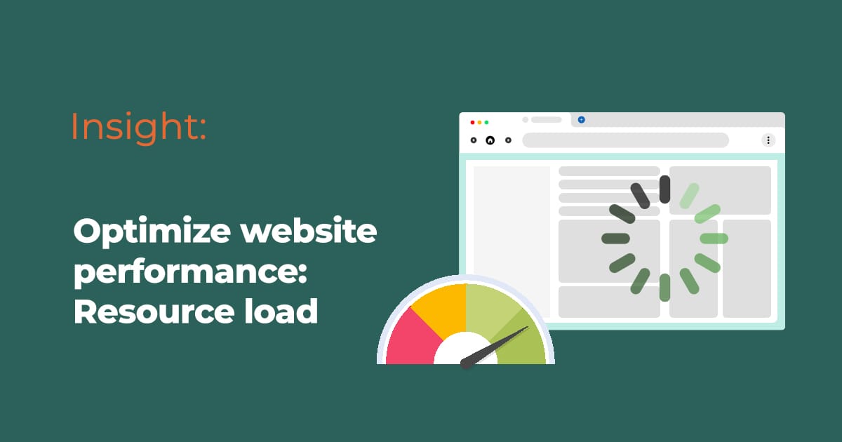 Optimize website performance: Resource load